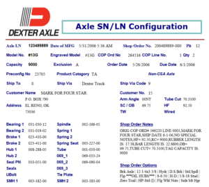 REPLACING #SN=123489889  9K***GD TORFLEX 865 DS HYD;, HF=92.5, OB=69.75,0 ANGLE, HIGH PRO, FLANGE NUTS